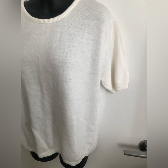 3/$25 PIERRE CARDIN L (12-14 Fit) cotton knit style top - Picture 4 of 10